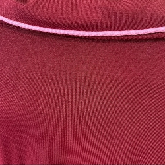 NWOT Anthropologie Women's Button-Up Pajama Top Wine Color Modal Sleepwear 3XL - Picture 9 of 13